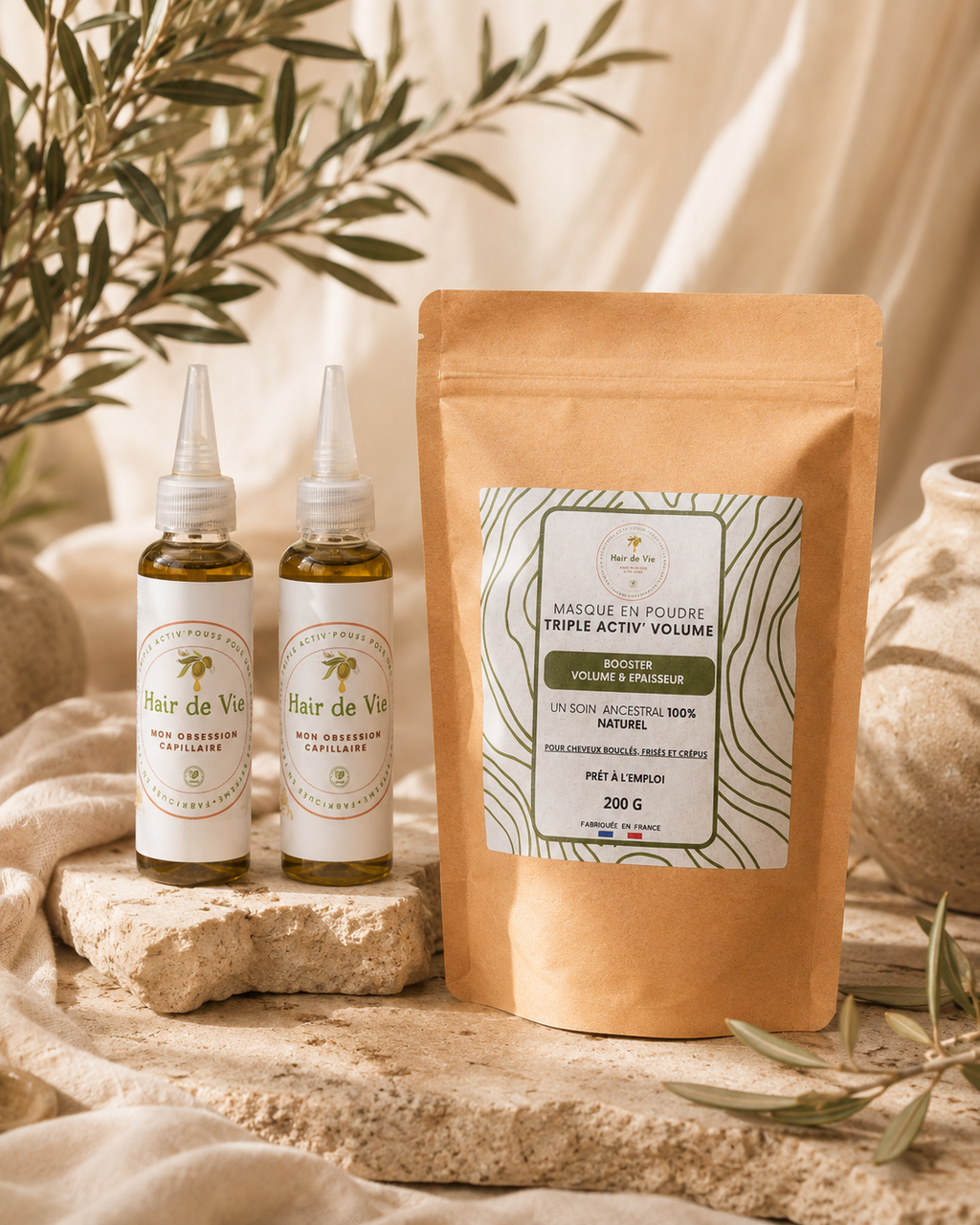 Pack 2 mois Triple Activ’POUSS & VOLUME
