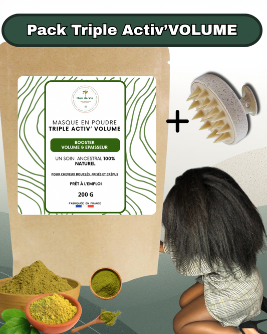 Pack Triple Activ’VOLUME avec Brosse Activ'Stimulator