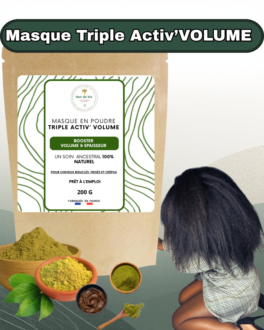 Masque Triple Activ’VOLUME