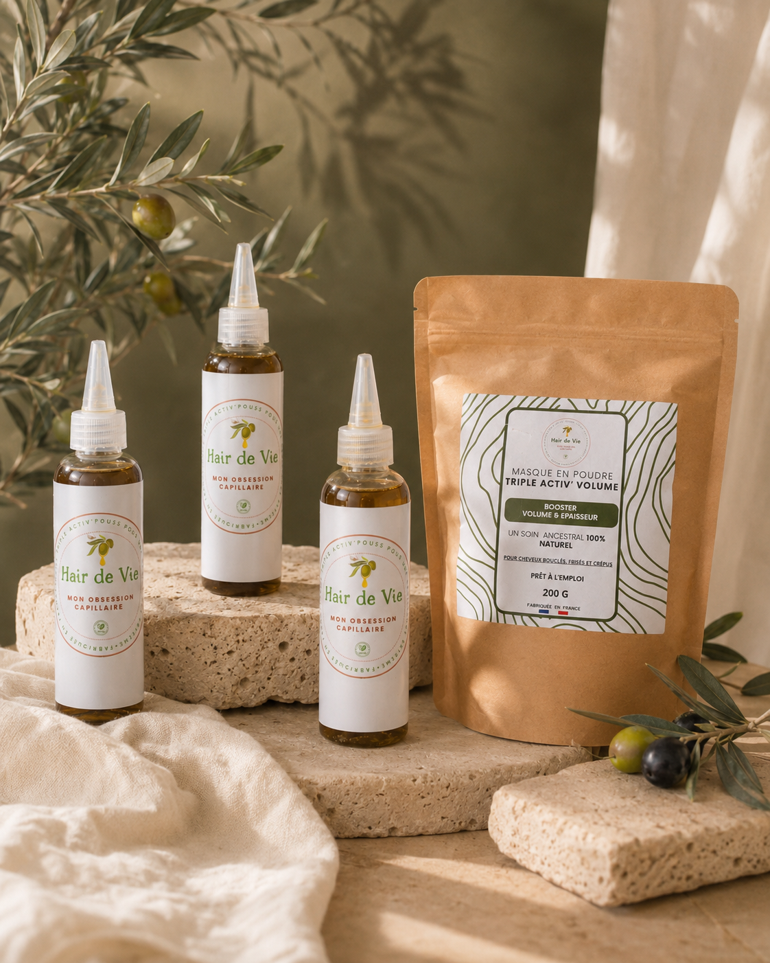 Cure complète Triple Activ’POUSS & VOLUME