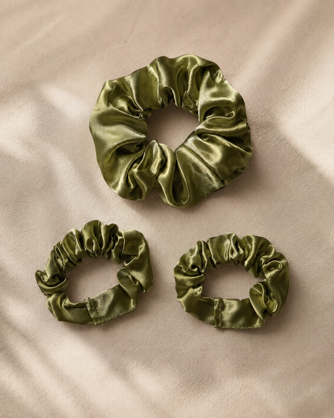 Lot de 3 chouchous en satin